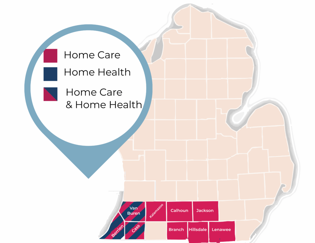 Michigan service areas