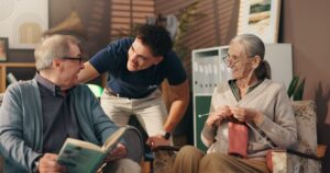 Family receiving private pay home care